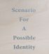 Sissa Micheli - Scenario for a Possible Identity